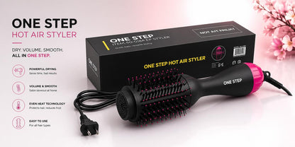 NOXâ„¢ Volumizer Hair Dryer and Hot Air Brush | 3-in-1